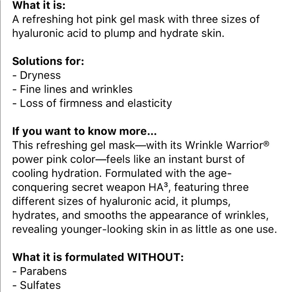 Kate Somerville Wrinkle Warrior Pink Plumping Mask - Picture 8 of 8
